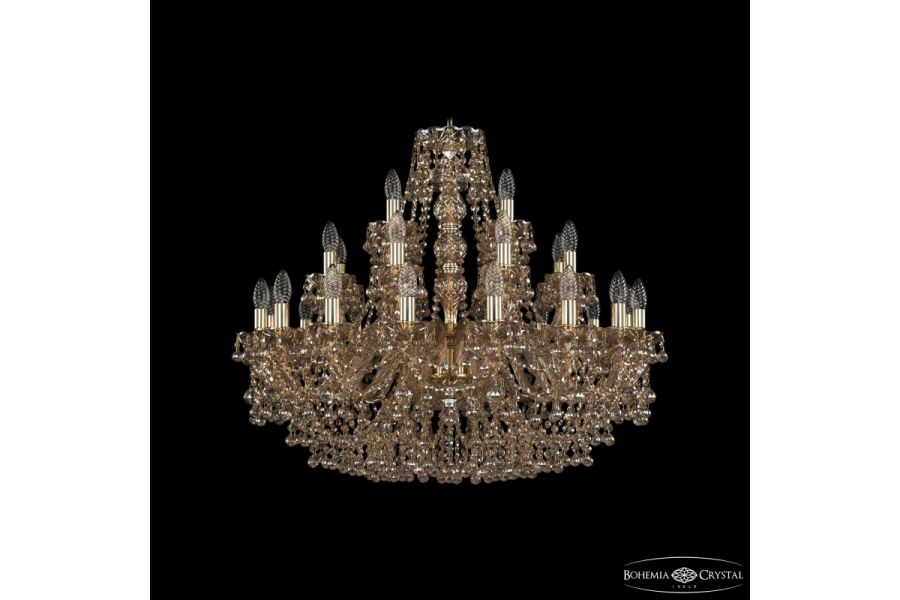 Подвесная люстра Bohemia Ivele Crystal 1409/16+8+4/300 G M721