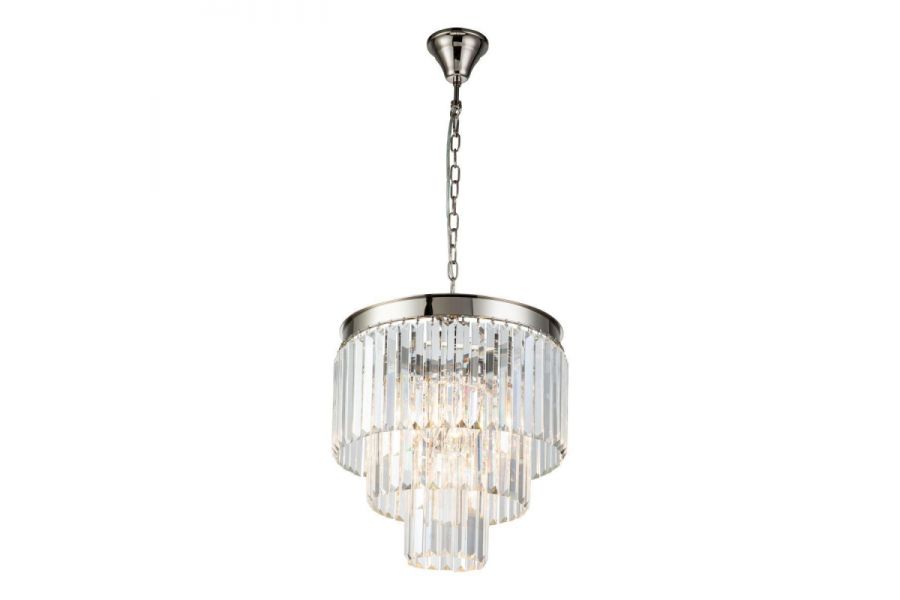 Подвесная люстра iLamp Triumph 7383/6P Nickel