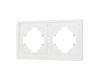 Рамка пластиковая на 2 поста Arlight FRM-TENDO-SFPL-2-WH 054649