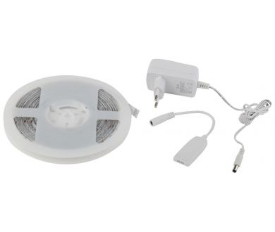 Комплект светодиодной ленты Эра 12В 5050 7,2Вт/м RGB 5м IP65 5050-30-RGB-IP65-Wifi-5m (12V) Б0043446