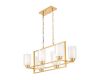 Подвесная люстра Lumina Deco Lino LDP 1239-8 F.GD