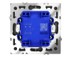 Выключатель с самовозвратом двухклавишный Voltum S70 VLS020606 (титан)