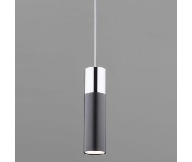 Подвесной светильник Eurosvet Double Topper 50135/1 LED хром/черный