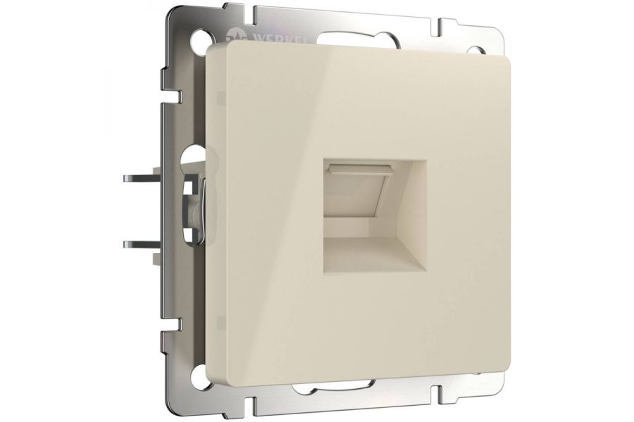 Розетка Ethernet RJ-45 Werkel слоновая кость W1181003 4690389155857