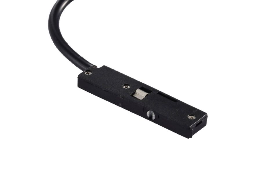 Коннектор питания для магнитного шинопровода Arlight MAG-MICROCOSM-CON-POWER-1500 (BK) (IP20 Пластик) 062271