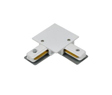 Коннектор L-образный Escada Prima TRA-02-01-001-L White ESTR20022