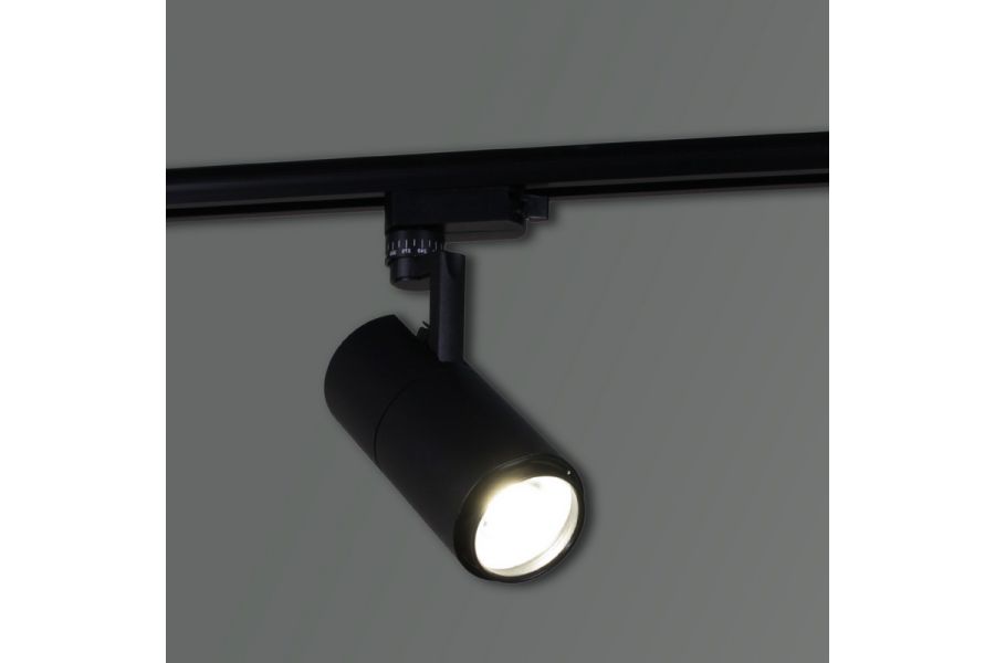 Трековый однофазный светильник Reluce 06720-9.3-001QY LED20W BK