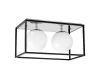 Потолочный светильник Lumina Deco Maldini LDC 8060-2 CHR+BK