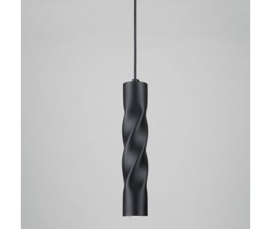 Подвесной светодиодный светильник Eurosvet Scroll 50136/1 LED черный