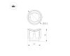 Фасадный светильник Arlight ALT-LODESTAR-HANDRAIL-R27-1.5W Warm3000 043243