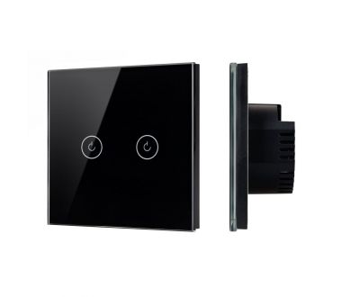 Выключатель сенсорный Arlight SWT-OMALI-S02-ZB-BK (250V, 10A, Zigbee) 050040