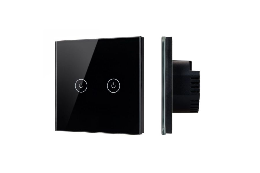Выключатель сенсорный Arlight SWT-OMALI-S02-ZB-BK (250V, 10A, Zigbee) 050040