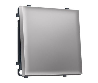 Комплект механизма 1-кл выключателя с самовозвратом SIGMA Сталь матовый QUANT PRO Ambrella Volt MS501050 (SP5010, PR113)