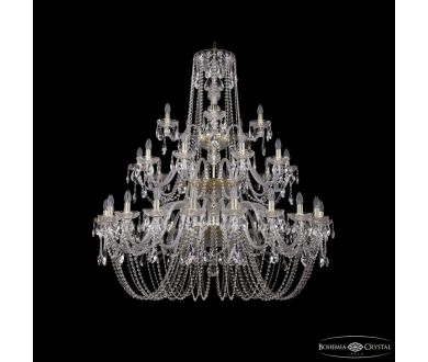 Подвесная люстра Bohemia Ivele Crystal 1402/20+10+5/460/3d G
