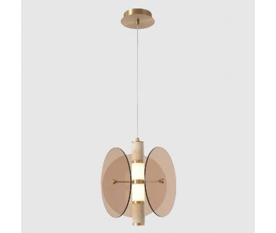 Купить Подвесной светильник Crystal Lux AMARILLO SP12W LED BRASS Подвесной светильник Crystal Lux AMARILLO SP12W LED BRASS