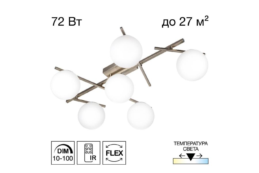 Потолочная люстра Citilux Dorsy CL223161