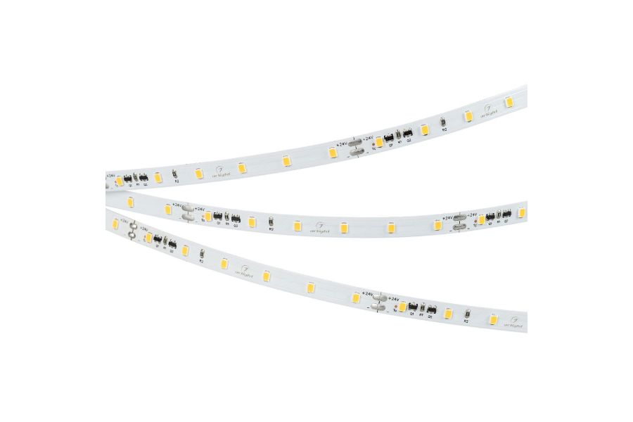 Светодиодная лента Arlight IC-A60-8mm 24V Warm3000 (4.8 W/m, IP20, 2835, 50m) 052861