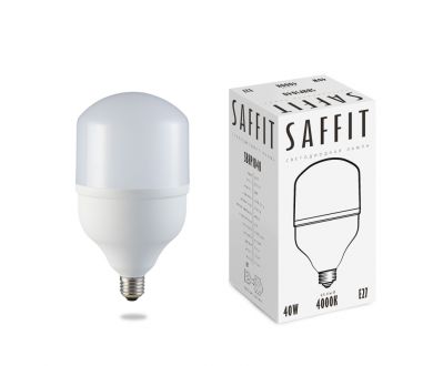 Лампа светодиодная Saffit SBHP1040 E27 40W 4000K 55092