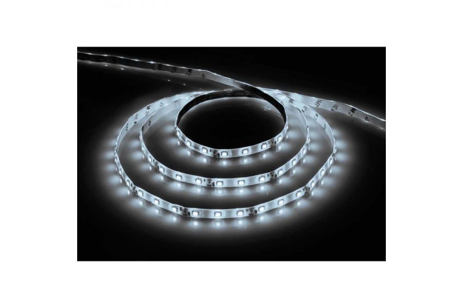 Светодиодная влагозащищенная лента Feron 4,8W/m 60LED/m 2835SMD холодный белый 5M LS604 27638
