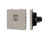 Механизм компьютерной розетки Arlight SCT-NOBE-MPC1-SFPL-CA (RJ-45, CAT6) 059438