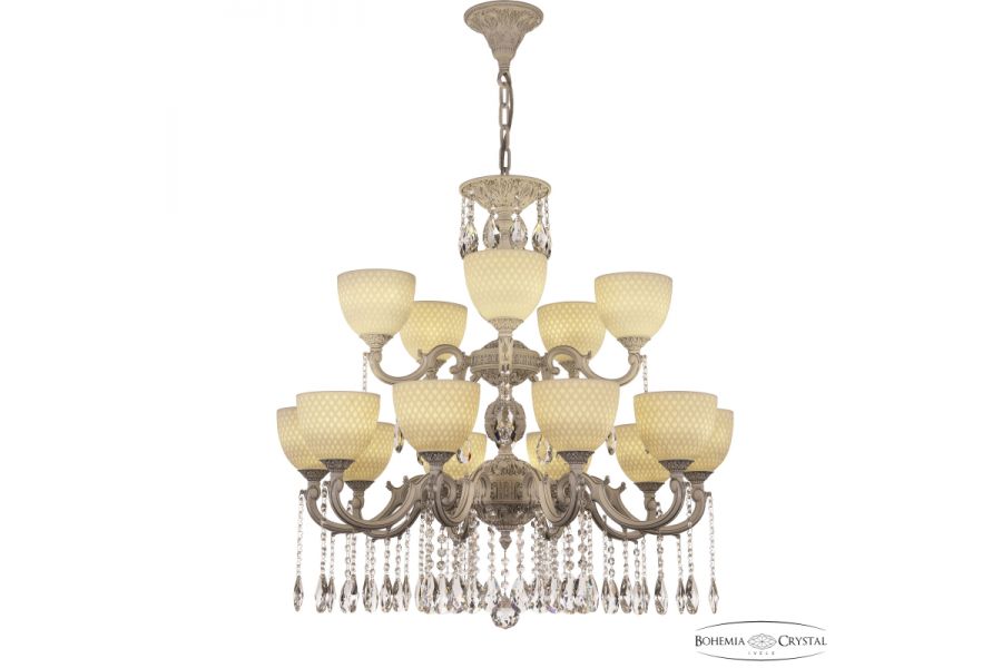 Подвесная люстра Bohemia Ivele Crystal AL78101/10+5/250/2D A WMN P1 U Wave