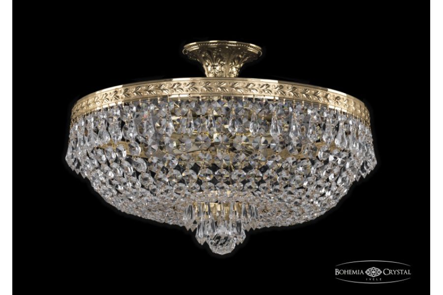 Люстра на штанге Bohemia Ivele Crystal 19271/45IV G