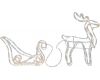 Светодиодная фигура Eglo Tuby Deer 411447