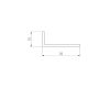 Уголок Arlight ARH-W25х10х1,5-2000 ANOD 053357