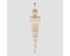 Каскадная люстра Crystal Lux ABRIL SP28 GOLD
