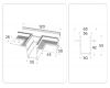Коннектор Т-образный Ambrella Light Magnetic 220V GL1041
