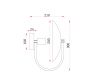 Настенный светильник Freya Ellipse FR5320WL-01B