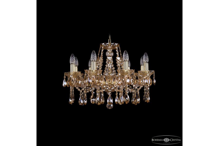 Подвесная люстра Bohemia Ivele Crystal 1413/8/200 G M721