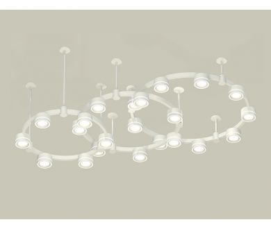Комплект подвесного светильника Ambrella Light Techno Ring XR92212250 (A9221, A9226, C9241, C9232, C9236, C9231, N8433)
