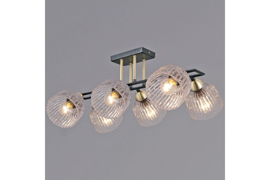 Потолочная люстра Illumico IL0794-6SQ-25BKAB ELITE