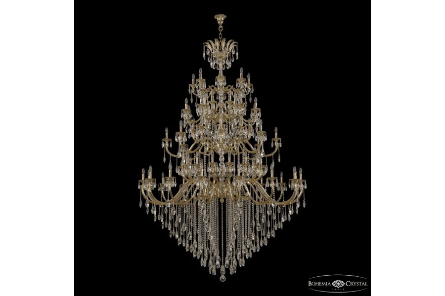 Подвесная люстра Bohemia Ivele Crystal Verona 72118/32+16+16+8/755/4D B G Y3