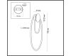Настенный светильник Odeon Light Corda 4398/20WL
