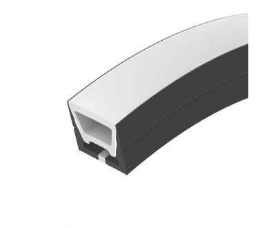 Силиконовый профиль Arlight WPH-FLEX-1616-TOP-S11-5m BLACK 045759