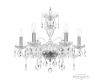Подвесная люстра Bohemia Ivele Crystal 118/6/165 Ni