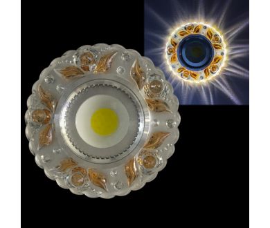 Встраиваемый светильник Reluce 42236-9.0-001PL MR16+LED3W CL/TEA
