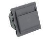 Выключатель карточный Stekker Эмили RSW40-5114-10 платиново-серый, soft touch 50699