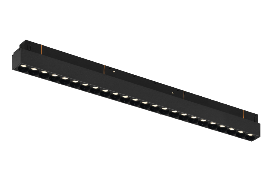 Трековый магнитный светильник iLedex Vision 4822-002-L460-24W-38DG-3000K-BK