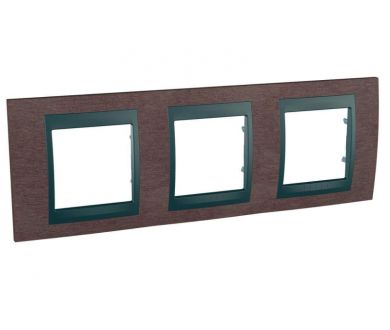 Рамка 3-постовая Schneider Electric Unica Top MGU66.006.2M4