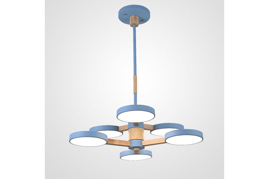 Люстра на штанге ImperiumLoft Turna Dbl 229090-26