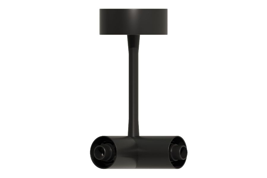 Потолочный токопроводящий угловой соединитель ST Luce Techno ST1602.439.00