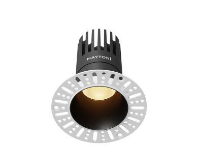 Встраиваемый светильник Maytoni Dip DL122-15W-2.7K-TRS-B