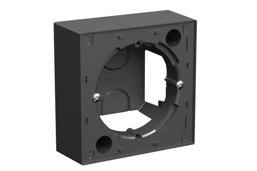 Коробка для наружного монтажа Systeme Electric AtlasDesign Базальт ATN001400
