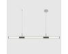 Подвесной светильник Crystal Lux LINEUP SP24W LED CHROME