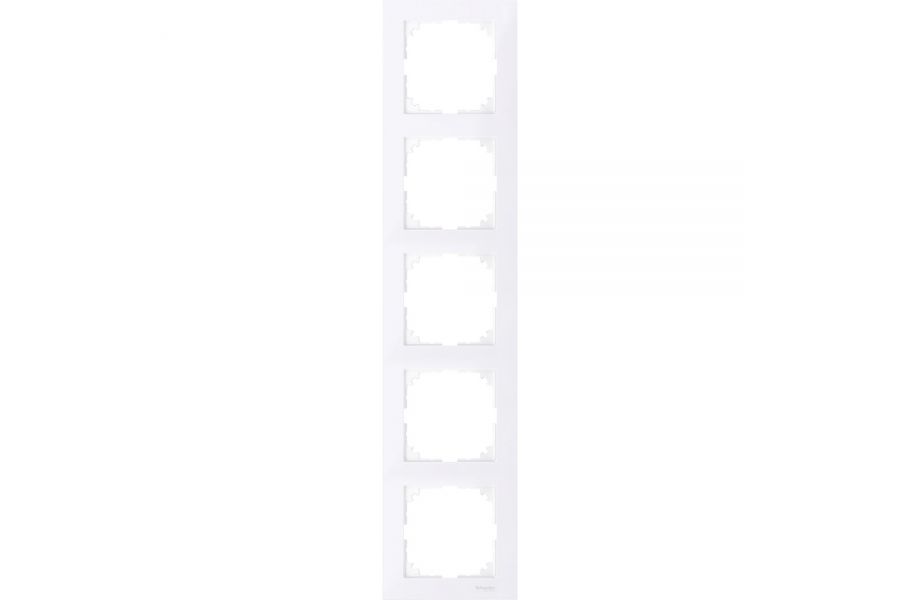 Рамка на 5 постов Schneider Electric Merten MTN4050-3625