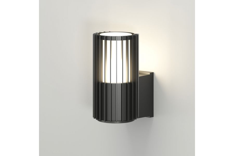 Уличный настенный светильник Denkirs Farsun DK9722-BK