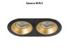 Встраиваемый светильник Lightstar Domino D6570303 (214657+214603+214603)